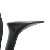 Black Plastic Adjustable Arms for Futu Chair