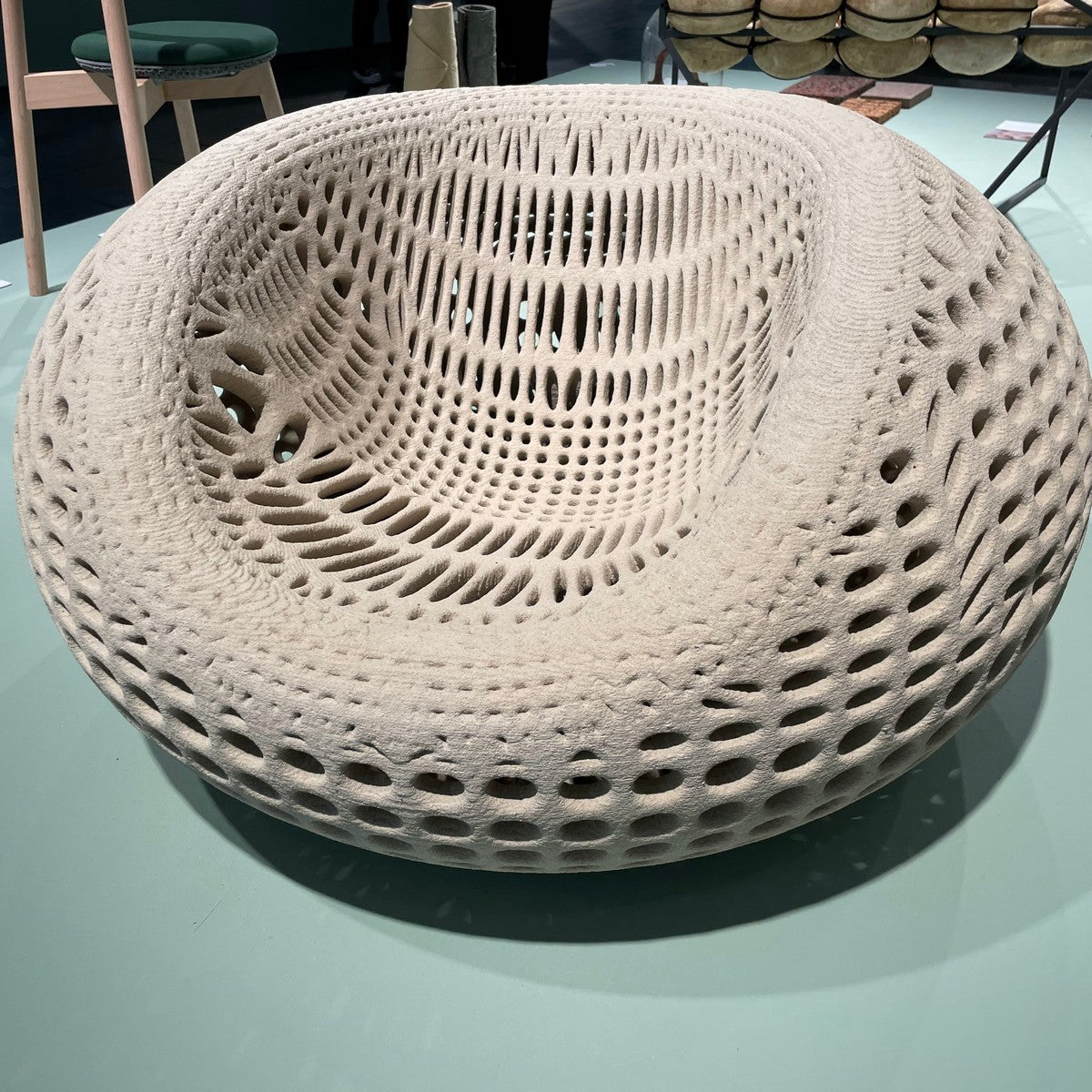 No risk of theft if you 3D print your seats in concrete No risk of theft if you 3D print your seats in concrete