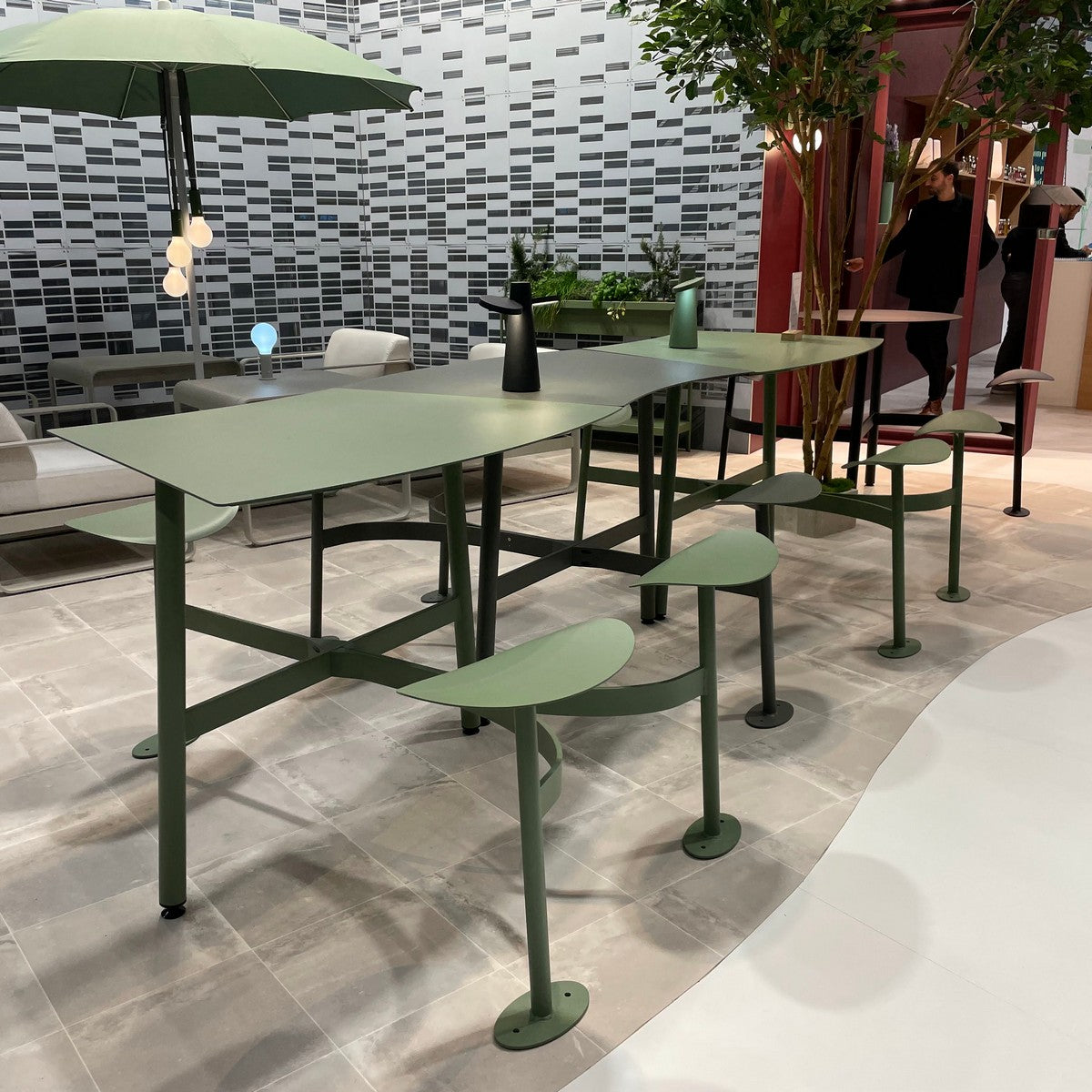 Work and hospitality collide Work and hospitality collide