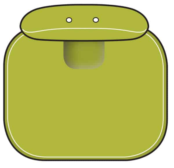 Ergochair Adapt 600 Series Coccyx Cut Out