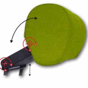 Ergochair Adapt 600 Series Neck Roll