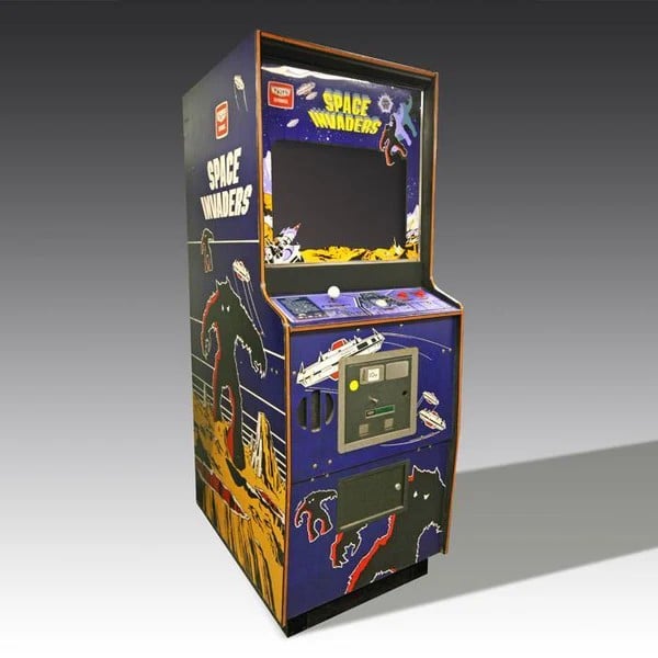 It was the original Space Invaders and, at the time, it was the only one in the UK. 