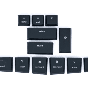 Kinesis mWave Black Mac Keycaps