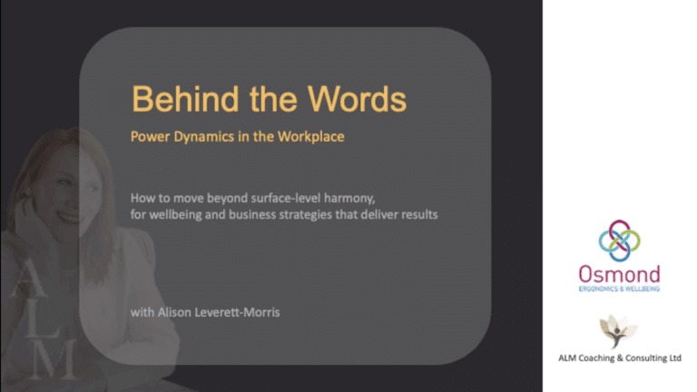 Behind the Words Part 1